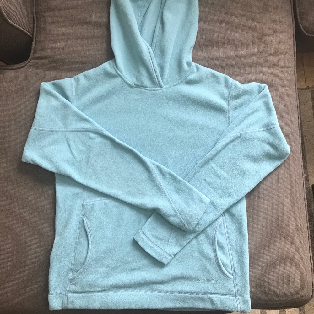 Blue Patagonia Synchilla Fleece Pullover Hoodie